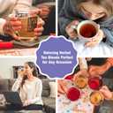 Tiesta Tea - Lavender Chamomile Herbal Tea, Loose Leaf, Calming Blend with Chamomile, Lavender, Lemongrass, Caffeine-Free Herbal, Great for Hot or Iced Brews, Refillable Tin, 50 Cups, 2 Ounce