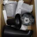 Tub Shower Trim Kit, Matte Black 3 Piece Shower Knob and Bath Tub Spout, for Price/Pfister Verve 3 Handles and Tub Shower Faucet, for 1/2'' Pipe MALE Thread Connection, 3/4'' IPS Pipe Inside Thread