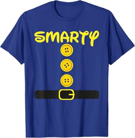 Smarty Dwarf Color Group Halloween Dwarf Costume Matching T-Shirt Men Small 