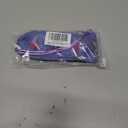 Kids Swim Goggles No Hair PullKids Goggles Fabric Strap, Swimming Goggles with Case for Children Boys Girls (1pk Fish Bungee - Purple Mermaid)