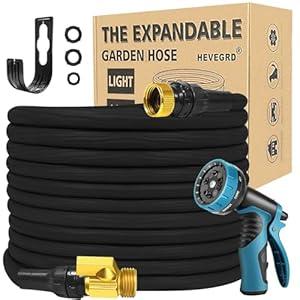 The Expandable Garden Hose Light, 100ft Black