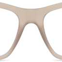 LOOK OPTIC Cosmo Reader-Lightweight Full Magnification Reading Glasses with Scratch-Resistant Anti-Reflective Lenses (Taupe)