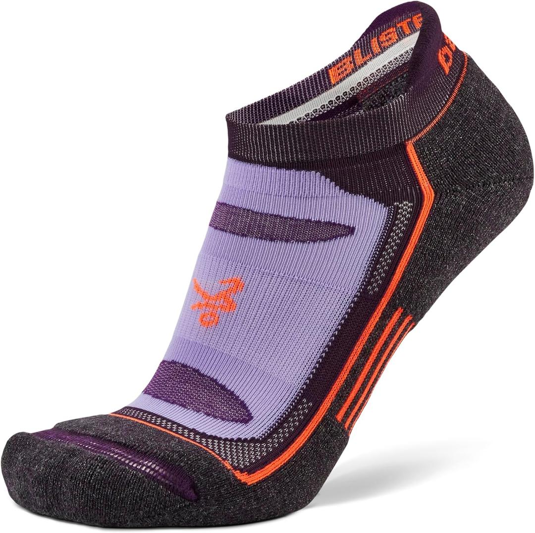 Balega Blister Resist Performance Crew Athletic Running Socks for Men and Women (Small, Midnight Plum)