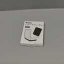 Kintion Pocket Mirror, 1X/3X Magnification LED Compact Travel Makeup Mirror with Light for Purse, 2-Sided, Portable, Folding, Handheld, Small Lighted Mirror for Gift, Black (Black)