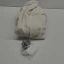 Ivory White Pinch Pleat Linen Sheer Curtains 90 Inches Long 100 Inch Wide for Patio Sliding Door Light Filtering Semi Sheer Pleated Drapes Back Tab Extra Wide 100 x 90 Curtain for Living Dining Room