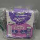 Swiffer Power Mop Refill Pack, Floor Cleaner for Mopping Tile, Vinyl, Laminate, Wood in Home, Bathroom, Kitchen, All Purpose Multi-Surface Cleaning, 5 Pads + 1 Lavender Solution