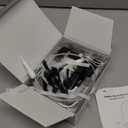 CYROS 3-in-1 Interactive Cat Toy - 2-Speed Automatic Moving Mouse Cat Toys Self Play with 2pcs Hanging Feather String Ribbon and Wiggly Silicone Mice Tail for Bored Indoor Adult Cats Kittens (Black)