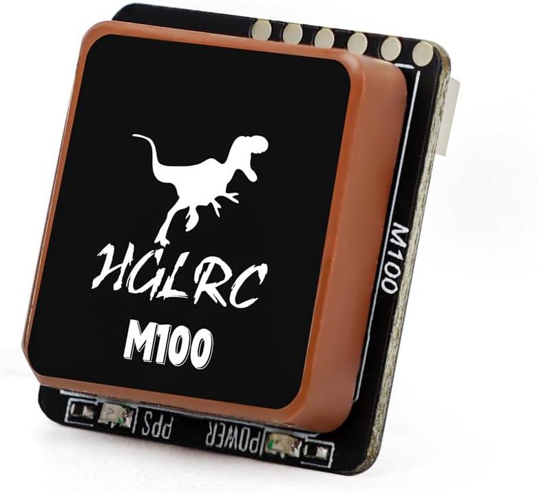 HGLRC M100-5883 Compass Module, Upgraded 10th Generation Chip Compatible with FPV Fixed-Wing UAV