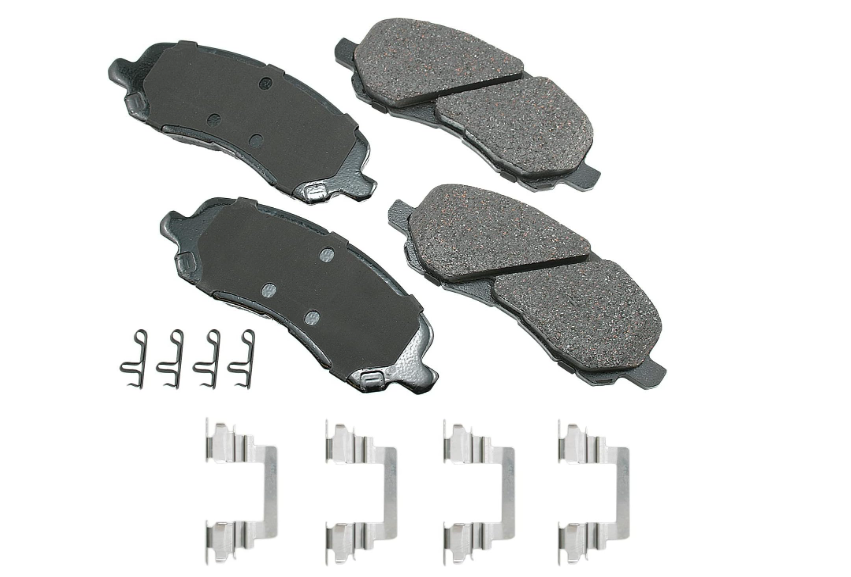 Akebono Ultra-Premium Ceramic Front Disc Brake Pads, GREY Akebono Ultra-Premium Ceramic Front Disc Brake Pads, GREY