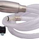Moen Stainless Replacement Kitchen Side Spray Head and Hose Assembly with Duralock Quick Connect, 136103SL