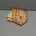 Geiserailie Christmas Gingerbread House Tissue Box Cover 9"x6"x6" Wooden Farmhouse Tissue Holder Decor Rustic Vintage DIY Waterproof Napkin Organizer Holder for Bedroom Dresser Night Stand Office