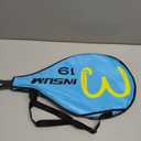 INSUM 17-25 inch Kids Tennis Racket for Aged 2~12 Starter, Multi-Color & Size Toddlers Tennis Racket for Boys & Girls Beginner, Come with Shoulder Cover Bag for Carry, 19"