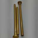 Shower Curtain Rod Adjustable 32"-68", Tension Gold Shower Curtain Rod No Drilling Stainless Steel Rust Proof for RV Bathroom Shower Stall Apartment