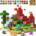 GobiDex Magnetic Blocks Kids Building Toys for Boys Girls 3+, Game-Based Build Jurassic MagWonder with Magnet Construction Dinosaur Toys, Upgraded STEM Sensory Gift for Birthday