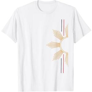 Minimalist Filipino Sun T-Shirt Small