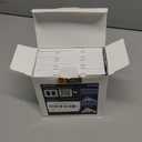 (10 Pack) BESTTEN USWP6 Matte Snow White 2-Gang Screwless Wall Plate, Decorator Outlet Cover, H4.69 x W4.73, for Light Switch, Dimmer, USB, GFCI, Receptacle