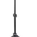 SAMSON LTS50 Adjustable Laptop Stand Portable Tripod Stand for Laptop Computers, DJs, Musicians, Producers & Content Creators | Adjustable 30-47 in, 15 X 11 Silicone Tray with Tilt, Steel Tripod, Foldable Removable Top, Locking Latches