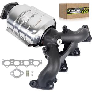 Catalytic Converter Compatible with Hyundai Elantra 2004-2012 2.0L, Tiburon 2007-2008, Kia Soul 2010-2011, Spectra 2004-2009 2.0L (EPA Compliant)