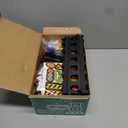 Funwee Steam Track Train Set for Toddlers, Magnetic Connection Train Toys w/Lights & Sounds, Electric Cartoon Choo Choo Train, Toy Train Christmas Birthday Gift for Toddlers 2 3 4 5+ Boy Girl (Blue)