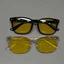 livho High Tech Blue Light Glasses - Advanced up to 99% Blue Light Blocking Computer Glasses - Screen Fatigue & UV Protection (*B1 Light Black+clear)