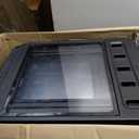 Clear-air Dog Playpen Indoor Acrylic Pen, 24" H, Black, 12 Panels