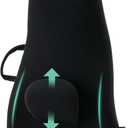 ObusForme Highback Backrest Support - Extra Tall Padded Seat Cushion and Lumbar Support Pillow, Portable Posture Support with Soft and Durable Foam