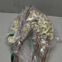 4 Pcs Artificial Cherry Blossom Flower Branches, Bulk Silk Faux Flowers Real Touch Bouquet for Home Wedding Party Centerpieces Spring Summer Decor, Vase Not Included (White)