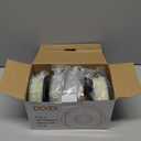 DO3D 1.75mm PLA 3D Printer Filament Bundle: Glow in Dark Green, Blue, Purple, Rainbow, One Spool Clear Multi Colored Rainbow, Each Spool 250g, Total 1.25Kg 3D Printing Filament, 250g x 4Spools PLA