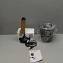 3 Level Dimmable Touch Table Lamp, Black Metal Tree Pattern Shadow Lamp, Small Bedside Night Light for Kids, Vintage Accent Decor Lamp Halloween Indoor Mood Lighting Bedroom Living Room Small Spaces