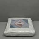 Oubonun 24x24 Square Pillow Inserts (Set of 2) - 100% Cotton Cover - Decorative Interior Sofa Pillow Pair - White