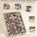 2 x 2026 Planner, Hardcover Weekly and Monthly Planner for Women, January 2026 - December 2026, Spiral Yearly Agenda Organizer Book 2026 with Tabs, Daily Calendar Planners for School Work Home, A5 (5.75" x 8.38"), Petals