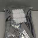 Augblinds Thermal Insulated Door Curtain Fits Door Size 36 x 80 Inch, Oxford Cloth Thicken Cotton Filled, Curtain Size 39" x 82", Single Piece Door Insulation Blanket Cover for Cold in Winter, Grey 