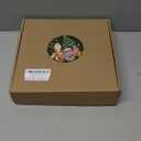 Christmas Tree Topper Farmhouse Christmas Decor Christmas Tree Decorations Rattan Natural Christmas Tree Star with 10 Warm LED Lights for Rustic Christmas Ornaments Holiday Seasonal Decoration 10 Inch