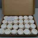 48 x JMTONE Floating Candles, Water-Activated 2.3" Flameless LED Candle Waterproof Plastic White Battery Operated Candle for Centerpieces, Cylinder Vases Table Decorations Wedding Pool Party 48 Packs