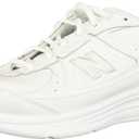 New Balance Women's 577 V1 Lace-up Shoes (8, White)
