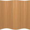 Oriental Furniture 6 ft. Tall Bamboo Wave Screen - Natural