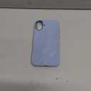 MKA Compatible with iPhone 16 Series Magnetic Case – Luxury Denim Look Fabric Cover with Strong Magnetic (Compatible with MagSafe) Alignment, Camera Protection (Sky Blue, for iPhone 16 Plus