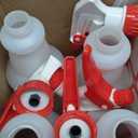 Plastic Spray Bottle (4 Pack, 24 Oz, All-Purpose) Heavy Duty Spraying Bottles Leak Proof Mist Empty Water Bottle for Cleaning Solution Planting Pet with Adjustable Nozzle and Measurements