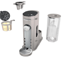 Ninja Pods & Grounds Single-Serve Coffee Maker, K-Cup Pod Compatible, 56-oz. Reservoir, 6-oz. Cup to 24-oz. Travel Mug Brew Sizes, Iced Coffee Maker, Stone, PB041ST
