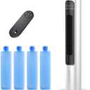 Windowless Portable Air Conditioner Ac Unit with Remote,37 Evaporative Air Cooler,Swamp Cooler for 4 Modes, 12H Timer,01