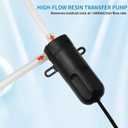 Electric Transfer Pump DC12V Speed Adjustable for 3D Printer Resin Transfer, Multifunctional Water Pump for Ice Maker,Coffee Machine,Water Dispenser Bottling Wine,Beer and Kombucha,Low Noise