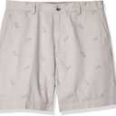 Amazon Essentials Mens Classic-Fit 7" Chino Shorts (36, Grey Pineapple)