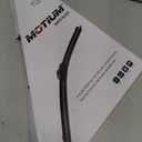 MOTIUM OEM QUALITY Premium All-Season Windshield Wiper Blades (22"+22" pair for front windshield)
