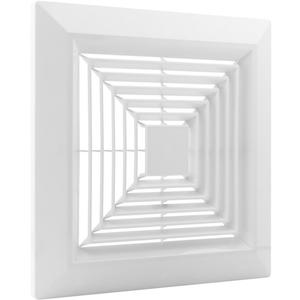 Bathroom Vent Cover,Bathroom Exhaust Fan Cover with Springs Replacement,Bathroom Ceiling Fan Grille Cover, for Square Ceiling or Wall-Mount Exhaust Fan(9inch)