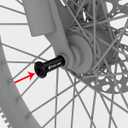 Bicycle Thru Axle Adapter - Bike Hub Thru-axle for Bike Forks and Rear Shock, Thread Pitch: 1.5mm, Length: 12mm x117/120/121/123/126/128/130/135/142/157/162/165/168/171/175/177/181mm