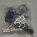 Heavy Duty Automatic Gate Latch for Wooden Fences,Self Locking Metal Gates,Outswinging Pool,Garden,Black (Small)