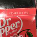 Dr Pepper Cherry Zero Sugar Soda, 12 fl. oz. Cans, 12 Pack
