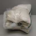 CozyLux Full Size Comforter Set - 3 Pieces Beige Soft Luxury Cationic Dyeing Bedding Comforter for All Season, Breathable Lightweight Fluffy Boho Bed Sets with 1 Comforter and 2 Pillow Shams