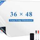 Large Magnetic Fridge Whiteboard: Keep Every Family To-Do List Clear