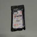 Case Designed for iPhone 16 Pro, Blue & Pink Bow Little Floral Pattern[Compatible with MagSafe] Hard PC+ Soft TPU Heavy Duty Shockproof Drop Protective Women Girls Phone Case